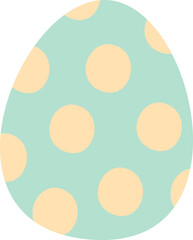 Easter Egg Dotted