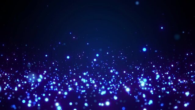 blue glitter backdrop particles background light