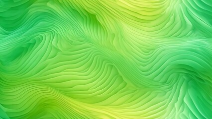 abstract green background with waves  wavy background in shades of green, creating a sense of freshness and vitality.  
