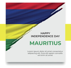 social media post templates with the theme of world countries' independence day