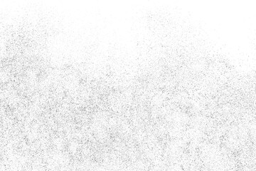 Black texture on white. Worn effect backdrop. Old paper overlay. Grunge background. Abstract pattern. Vector illustration.	
