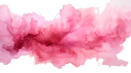 Fototapeta premium pink watercolor stain 