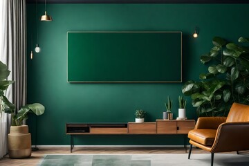 room with chalkboard