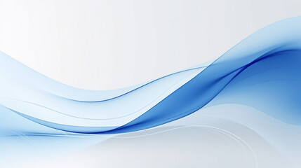 abstract light blue wave smooth background.	