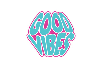 GOOD VIBES ONLY OVERSIZED TSHIRT