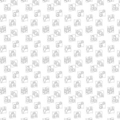 Background icon man doodle design.