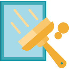 Glass Cleaner Illustration