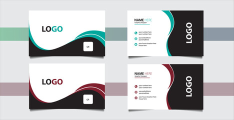  Brand with Unique new Business Card Design 2 colors