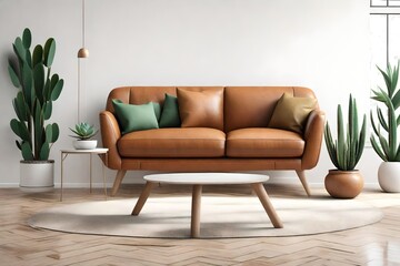 Leather sofa