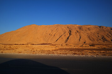 Beautiful dry mountains in Quetta, Pakistan