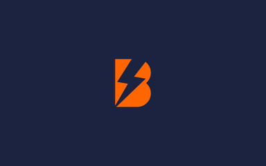 letter b with electricity logo icon design vector design template inspiration © Dar Wan 