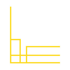 Chinese New Year Corner Border