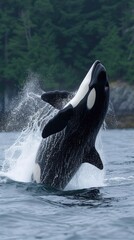 Obraz premium Killer whale in the water