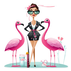 Designer Flamingle