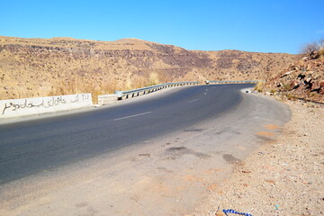 Beautiful dry mountains in Quetta, Pakistan © Zaka Ullah