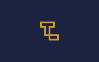 letter tl or lt logo icon design vector design template inspiration