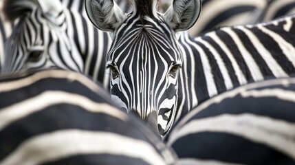 Zebra Amongst the Stripes, A Close Encounter