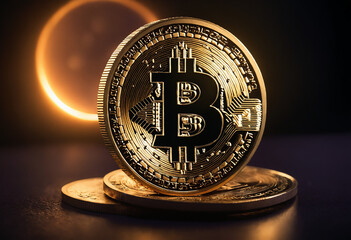 Glistening Gold Bitcoin: A Symbol of Digital Wealth and Innovation