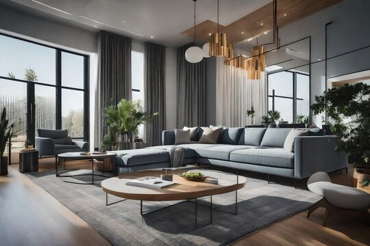 modern living room beauty 