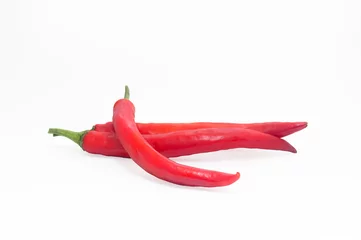 Fotobehang Red hot natural chili. © songpon