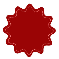 Realistic discount tag or blank paper label for sale promotion on transparent background	
