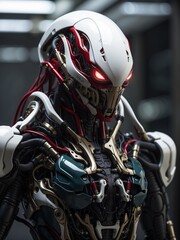 Fototapeta premium Biomech Symbiote Shaman