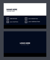 Double-sided creative business card template. Portrait and landscape orientation. Horizontal and vertical layout.Futuristic design. Modern shape with abstract silver. Vector illustration print .