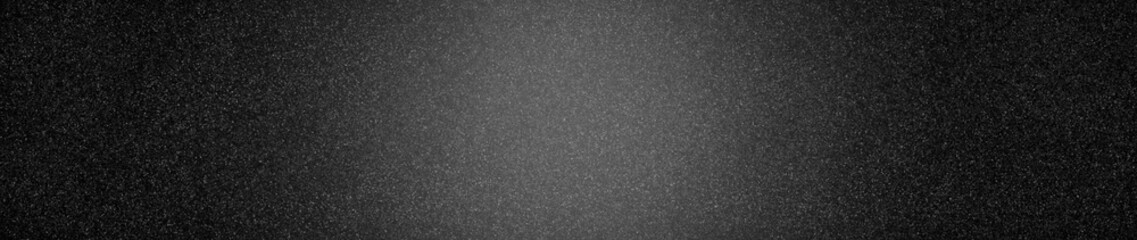 fondo  abstracto  texturizado,  iluminada, brillante,  negro, oscuro,  con espacio, para diseño, panorámica. Bandera web, superficie poroso, grano , rugosa, brillante, textura de tela, textil - obrazy, fototapety, plakaty