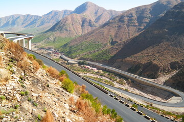 Naklejka premium Beautiful landscape of nature in Baluchistan, Pakistan.