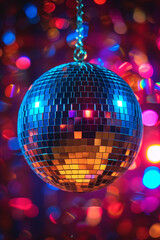 Obraz premium shiny disco ball