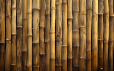 Fototapeta premium Bamboo trunk close up background 
