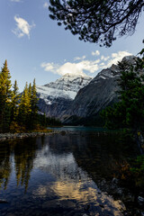 Fototapeta na wymiar Mount Edith Cavell, Jasper National Park, Alberta, Canada