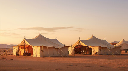 Accommodation in the middle of the desert that is close to the nature of the desert.