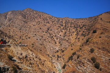 Beautiful landscape of nature in Baluchistan, Pakistan.