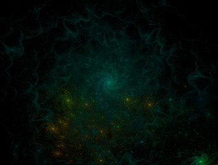 Imaginatory fractal abstract background Image