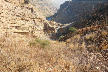 Beautiful landscape of nature in Baluchistan, Pakistan.