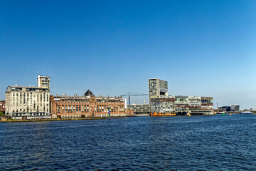 Fototapeta na wymiar Amsterdam, the Netherlands – North Sea port