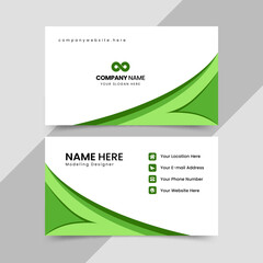 Fototapeta premium design template, modern business card