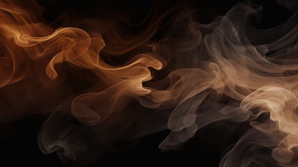 Abstract brown smoke background. cloud, a soft Smoke cloudy wave texture background.