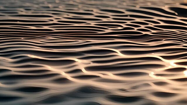 The captivating visualization of cause and effect ilrated through expanding ripples. Abstract motion background