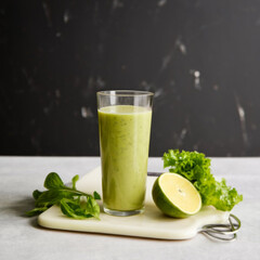glass of fresh juice