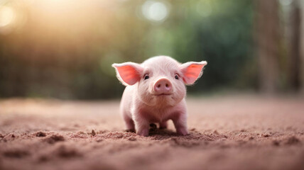 little pink pig