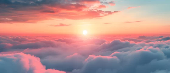  sunrise time above the clouds © NaLan
