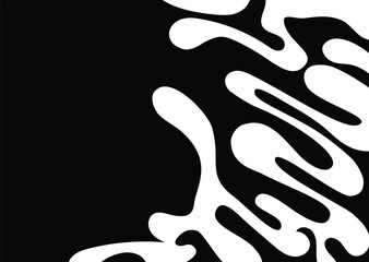 Abstract background with colorful and gradient wavy lines pattern with copy space area	
