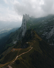 Góra Schäfler, Szwajcaria - obrazy, fototapety, plakaty