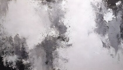Abstract Painting Background Texture with Dark White
