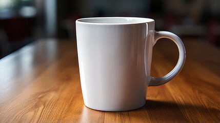 White table white coffee UHD wallpaper