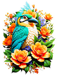 Fototapeta premium bird of paradise flower