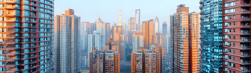 Fototapeta na wymiar Lujiazui, Shanghai cityscape
