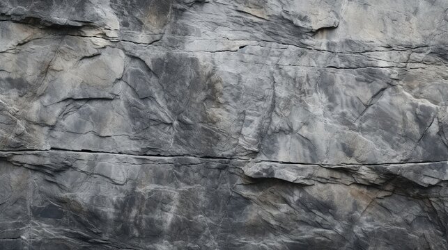 Gray grunge banner. Abstract stone background. The texture of the stone wall. Close-up. Light gray rock backdrop. 4k, high detailed, full ultra HD, High resolution